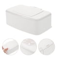 thumbnail image 3 of FELTECHELECTR Caja de toallitas con tapa Estuche para toallitas domésticas Caja de toallitas portátil Caja dispensadora de toallitas, 3 of 4