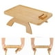 thumbnail image 1 of Escritorio para brazo de sofá,Sofá Brazo Clip Mesa Reposabrazos Bandeja Mesa ,Soporte para aperitivos con control remoto de bebidas rectangulares,Sofá de madera de Macarena Escritorio con clip para brazo de sofá, 1 of 3