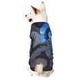 thumbnail image 1 of Fotbe Black And Blue Lightning Dragon Sudadera con Estampado para Perros Pequeños – Suéter con Capucha para Mascotas, Tela Suave de Forro Polar con Bolsillo-X-Small, 1 of 7