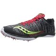thumbnail image 1 of Saucony Men's Kilkenny XC5 Spike, Black/Citron/Red, 12.5 D US, 1 of 4