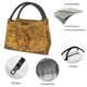 thumbnail image 4 of Fotbe Vintage Map Bolsa Térmica Portátil con Estampado, Bolsa de Entrega de Alimentos Aislada, Bolsa Reutilizable de Gran Capacidad para Comidas y Supermercado, 4 of 6