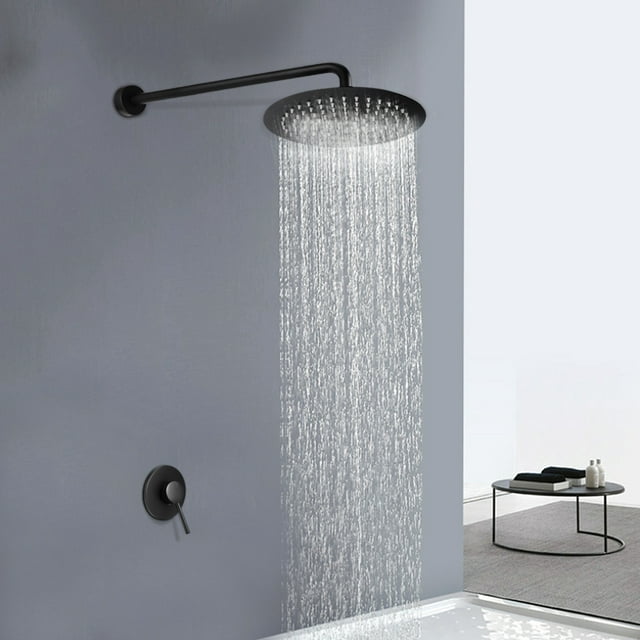 Pulvérisateur de Douche, G1/2en 25cm Simple Fonction Accessoires de Douche Accessoires de Salle de Bain Performance Fiable