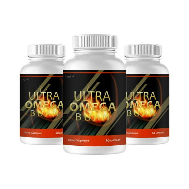 (3) Ultra Omega Burn Ultra Omega Burn Advanced Weight Loss Support