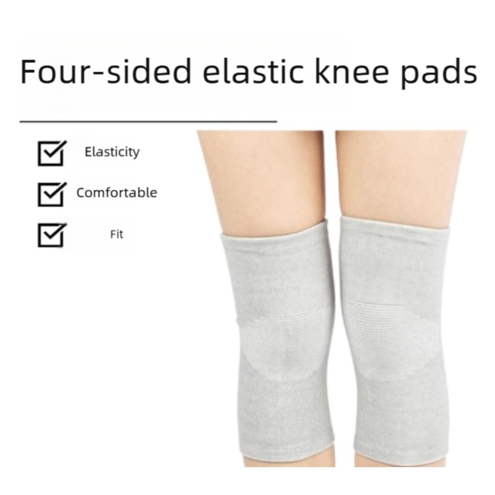 One Compress Premium Bamboo Knee Sleeve, Knee Braces for Men and Women, Ideal for Running, Hiking, and Daily Wear
