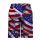 thumbnail image 4 of Pantalones Cortos de Cintura Elástica para Hombre, Día de la Independencia de los Estados Unidos, Pantalones Cortos de Bolsillo para Deportes de Playa, 4 of 5