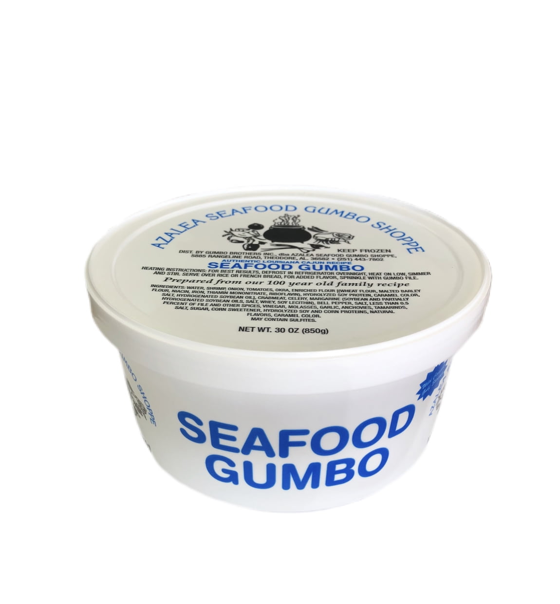 Azalea Seafood Frozen Seafood Gumbo, 30 oz. Walmart Inventory Checker