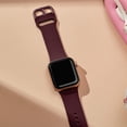 thumbnail image 2 of KOMI Sport Band for Apple Watch Bands 49mm 45mm 44mm 42mm 41mm 40mm 38mm, Soft Silicone Wristband Replacement Strap with Classic Clasp for iWatch Series 9 Ultra SE 8 7 6 5 4 3 2 1 for Women Men, 2 of 7