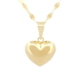 thumbnail image 1 of Cadena Gargantilla Casa del Anillo Corazón Mediano Oro 10k Sólido amarillo 00, 1 of 6