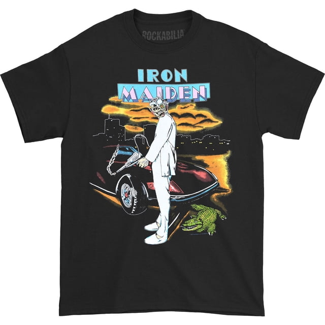 Iron Maiden Adult Vice Is Nice Back Print T-Shirt