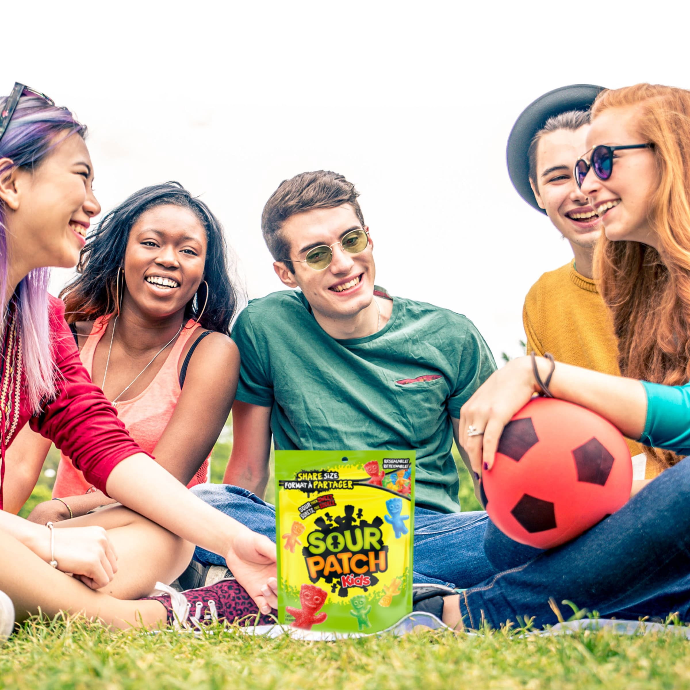 Sour Patch Kids Original Candy, Gummy Candy, Sour then Sweet, Sharing Size