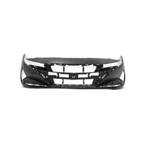 New Aftermarket  Unpainted Front Bumper Cover Replaces 86511AB010 For USA Built Models fits 2021-2023 Hyundai Elantra Limited Hybrid Sedan 4-Door