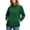 Green, variant on Lmueinov Plus Size Women's Lightweight Rain Jacket Waterproof Windbreaker Rainjacket for Women Stand Collar Full Zip Outdoor Jacket with Zip Pockets