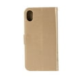 thumbnail image 3 of iPhone XS Max Case, iPhone XS Max 2018 Case - Allytech Premium Wallet PU Leather with Fashion Embossed Flower Magnetic Clasp Card Holders Flip Cover with Hand Strap, Gold, 3 of 6