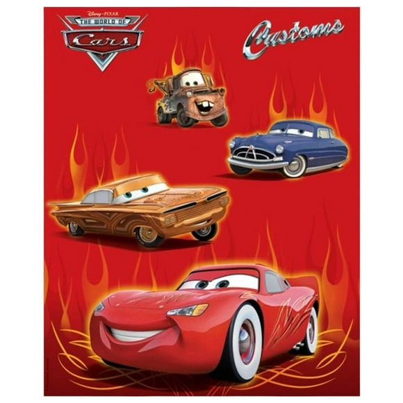 Cars Décoration Murale Customs (Lot de 12)