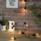 thumbnail image 4 of Bombillas LED Laklulu de 4 m, luces de hadas, funciona con pilas, luz blanca cálida, para interiores y exteriores, impermeables, para exteriores, para jardín, fiestas, decoración, bombillas, 4 of 5