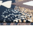 thumbnail image 6 of Emma + Oliver 8x10 Black Olefin Accent Rug with Complementary Southwestern Pattern in Beige, Black and Brown and Jute Backing, 6 of 7