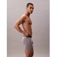 thumbnail image 6 of Calvin Klein Men's Microfiber Stretch Boxer Briefs, Sleet, Small, 6 of 6