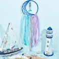 thumbnail image 2 of 2 Set Mermaid Dream Catcher DIY Dream Catcher Making Kit Handmade Boho Dream Catchers for Girls Bedroom Wall Decor Nursery Baby Room Hanging, 2 of 9