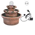 thumbnail image 1 of Tabletop Fountain LED Feng Shui Desktop Fountain Tabletop Ornaments Water Landscaping Decor, 1 of 5