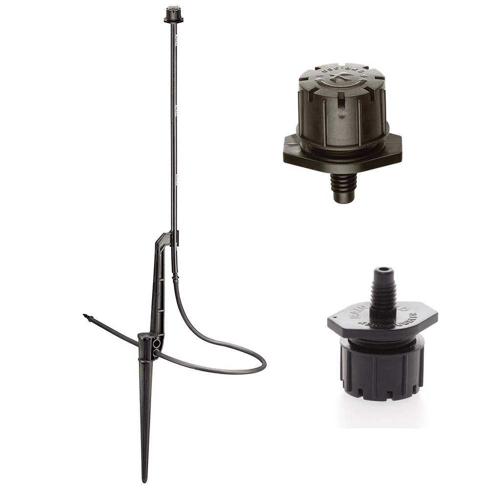 (30) Rain Bird MBUB-F/2S Drip Irrigation 10-32 Threaded Micro-Bubbler (360°) Full Circle Pattern