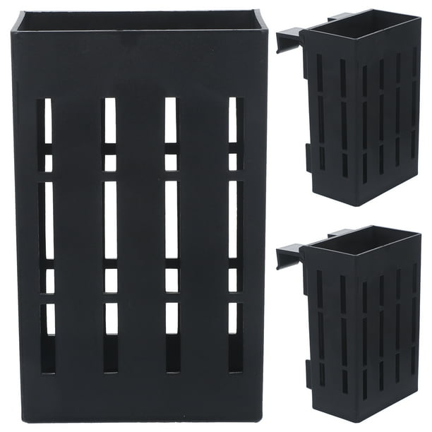 BRIGHTFUFU 3 soportes de plástico para plantas de acuario, maceteros colgantes para plantas acuáticas, macetas para cultivo de plantas.