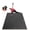 Black, variant on GXMMAT Large Exercise Mat 6'*6'(7mm), Extra Wide Non-Slip Workout Mats for Home Gym Flooring, Shoe Friendly, Grey