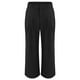 thumbnail image 3 of WILLBEST Pantalones Casuales de Mujer, de Pierna Ancha, de Vestir, de Cintura Alta, Abotonados y con Bolsillos para Mayor Comodidad Diaria. XXXXL, 3 of 8