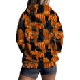 thumbnail image 2 of Womens Zip Front Plaid Sweatshirts Print Hoodie Fall Jackets Long Sleeve Casual Drawstring Clothes, 2 of 11
