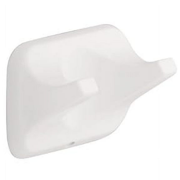 Franklin Brass D2402W White Futura Double Robe Hook