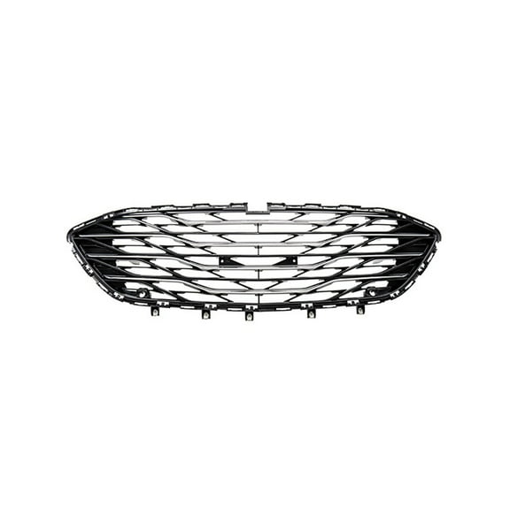 New Aftermarket  Premium Fit Black / Chrome Front Lower Grille 84473372 fits 2019-2025 Chevrolet Malibu LT Sedan 4-Door