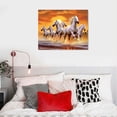 thumbnail image 5 of COMIO Seven Lucky Running Wild Horses Wall Art Animal Posters Canvas Poster Bedroom Decor Sports Landscape Office Room Decor, 5 of 5