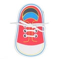 Learn to Tie Shoelaces Toy Early Development Teaching Independence