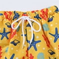 thumbnail image 7 of piuwrlz Shorts for Kid Toddler Boy Girls Single Piece Short Trousers Orange Size 9-10 Years, 7 of 7