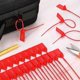 thumbnail image 5 of 300 Pack Numbered Security Seals, Plastic Zip Ties with Tamper-Proof Design, 250mm Self-Locking Safety Tags for Signage, 5 of 5