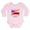 Petal Pink, variant on CafePress - Made In America With Polish Parts Body Suit - Long Sleeve Cotton Baby Bodysuit