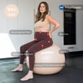 thumbnail image 3 of Pelota de parto BABYGO 65 cm, set de ejercicios de yoga para embarazo, 3 of 9