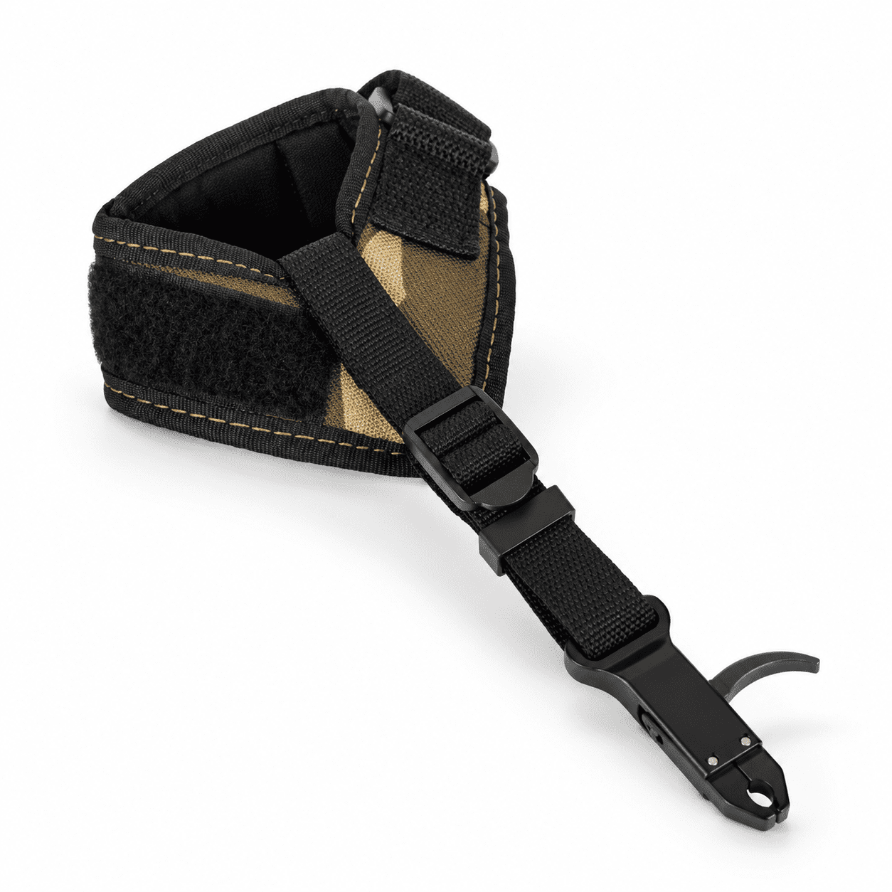 Camo Compound Bow Archery Release Aid Foldwrist Trigger Ambidextrous