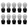 thumbnail image 2 of 10 Pack 3157 Clear and Amber Tail Signal Brake Light Bulbs, 2 of 4