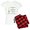 With Red Plaid Pant, variant on CafePress - Childhood Cancer Awareness Pajamas - Women's Light Pajamas
