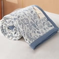 thumbnail image 6 of Nkmbld Summer Cool Quilt Queen Size, Floral Print Cooling Blankets Summer Air Conditioning Quilt, Lightweight Summer Comforter Machine Washable, 6 of 8