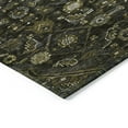thumbnail image 4 of Addison Rugs Chantille Indoor/Outdoor Traditional Medallion Charcoal Washable Rectangle Rug, 9' x 12', 4 of 6