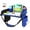 Blue, variant on Kids Travel Tray, Play Tray For Kids Car Seat, Toddler Road Trip Essentials, Drawing Lap Tray With Storage Space for Airplane, Multifunctional Activity Tray Road Trip Must Haves For Kids (Blue)