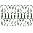 thumbnail image 1 of 10Pcs Windsock Clips Dual Swivel Hooks 360° Rotatable Hanger Suspension Hooks, 1 of 8