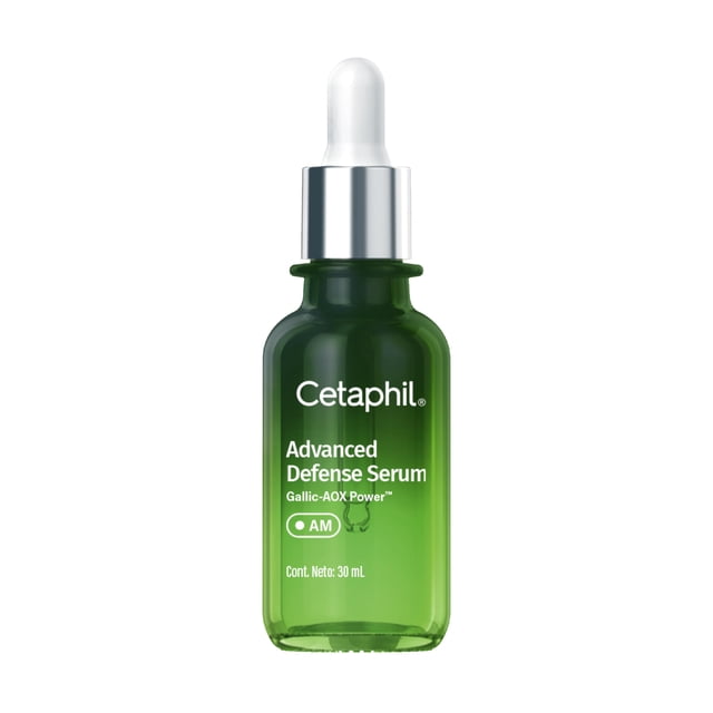 Cetaphil Serum Antioxidante de Día 30 ml | Escudo Protector Anti-Edad | Luminosidad en 1 Semana | Ácido Gálico + Vitamina E + Extracto de Hongo de Nieve | Para Piel Se