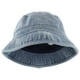 thumbnail image 1 of BRIGHTFUFU 1pc sombrero de cucharón sombrero de algodón retro denim gorra verano sombrero de sol al aire libre cabeza, 1 of 7