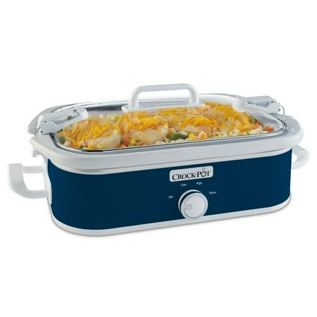 Crock-Pot 3.5 Quart Casserole Midnight Blue Slow Cooker