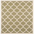 thumbnail image 1 of Safavieh Courtyard Green Indoor Outdoor Rug - Square 4', 1 of 1