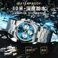 thumbnail image 4 of Men's Waterproof Multi-functional Luminous Ultra-thin Quartz Watch, 4 of 8