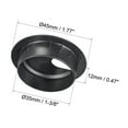thumbnail image 2 of Uxcell 1-3/8" Desk Grommet Cable Hole Cover Plastic Black  5 Pack, 2 of 5