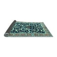 thumbnail image 2 of Ahgly Company Indoor Round Animal Light Blue Traditional Area Rugs, 6' Round, 2 of 4